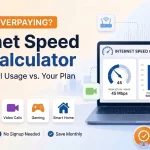 Illustration representing internet speed