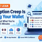 Subscription Creep Is Quietly Draining Your Wallet