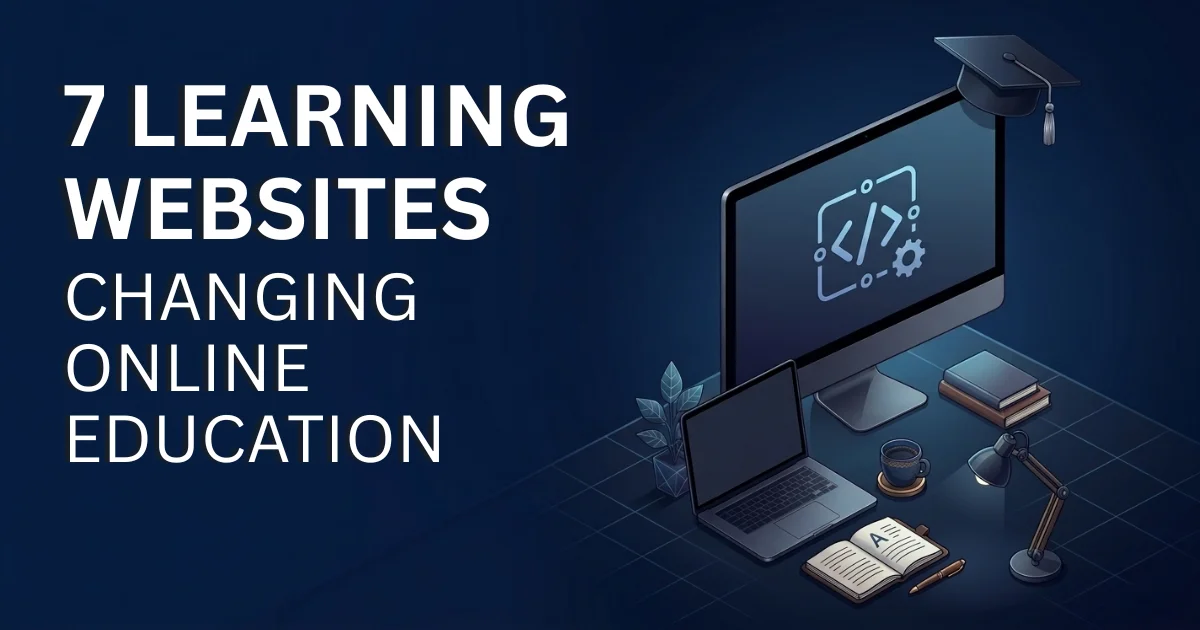 7 Learning Websites Changing Online Education