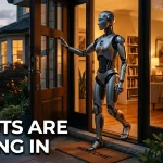 robots are moving in