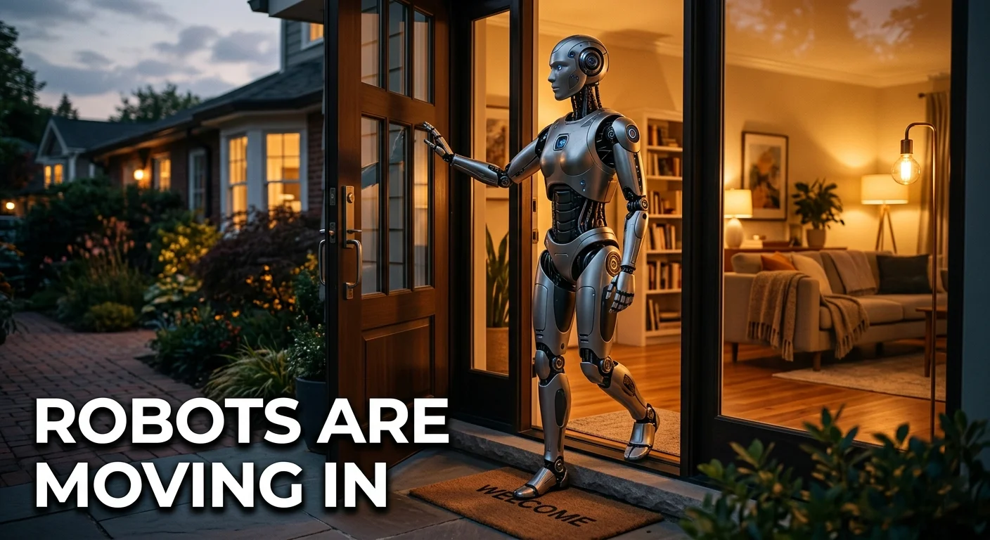 robots are moving in